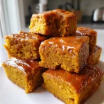 Pumpkin Maple Blondies (Vegan & GF)