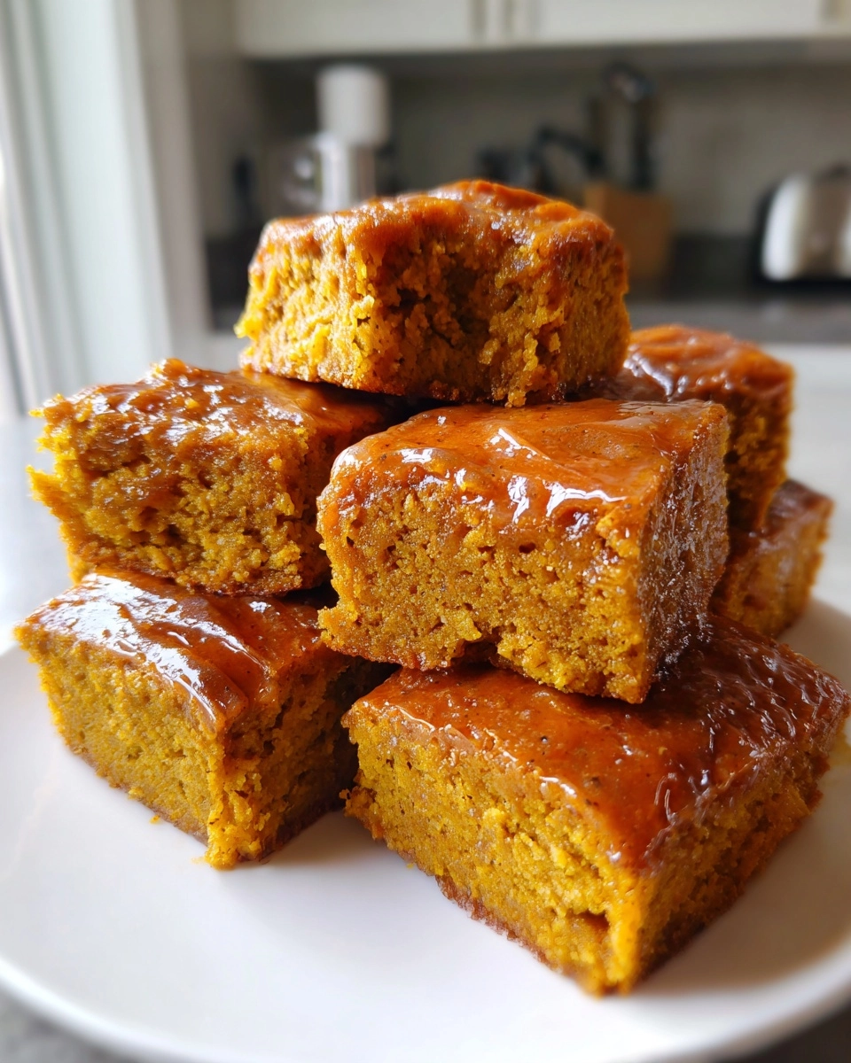 Pumpkin Maple Blondies (Vegan & GF)