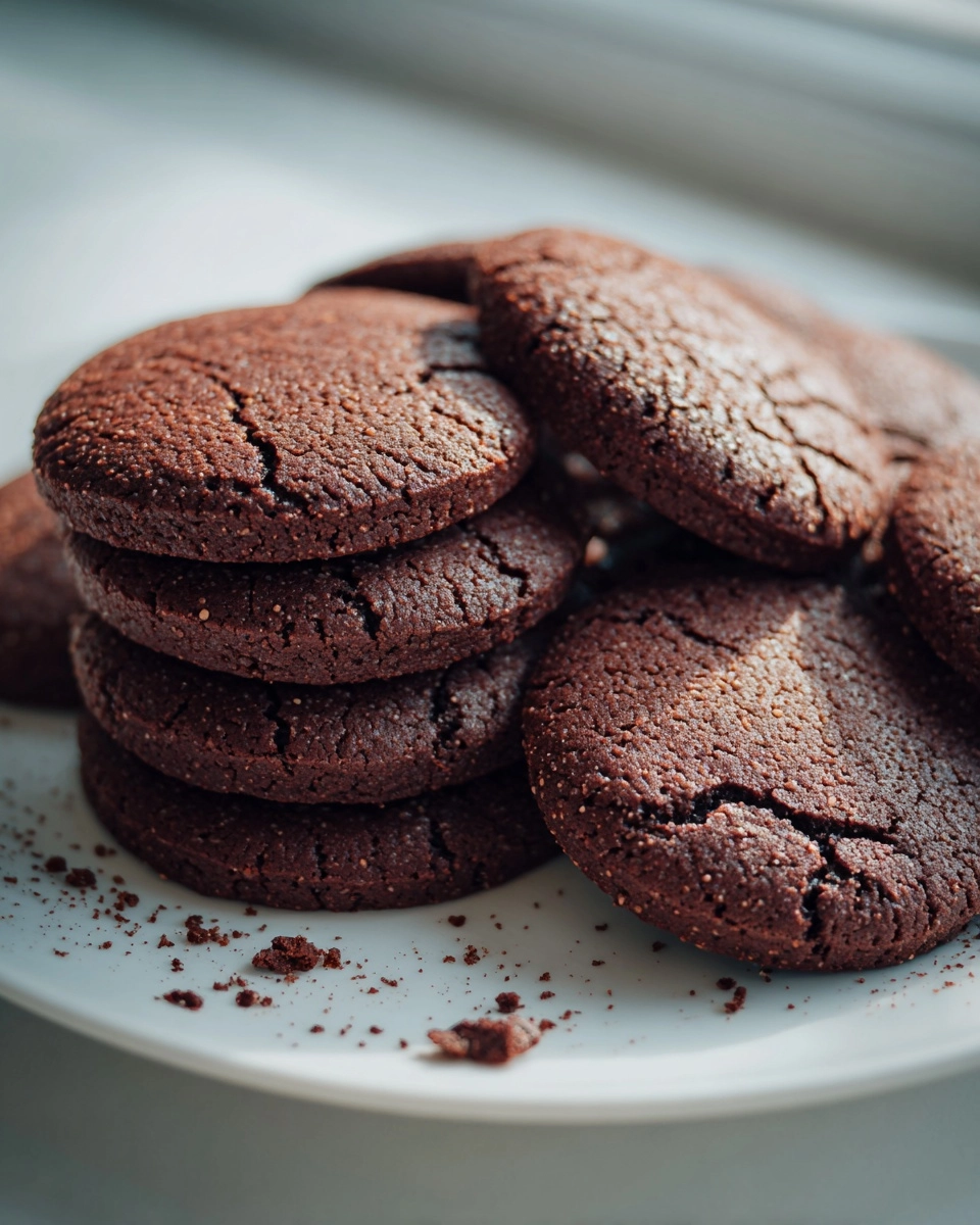 Rich Chocolate Shortbread Cookies: Buttery & Easy...