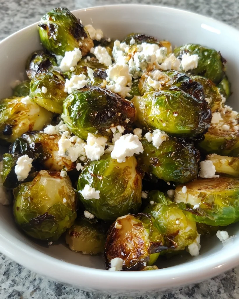 Goat Cheese & Roasted Brussels Sprouts: An Irresistible Combo!