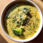 Indulge in Creamy Broccoli Cauliflower Cheese Soup Bliss!