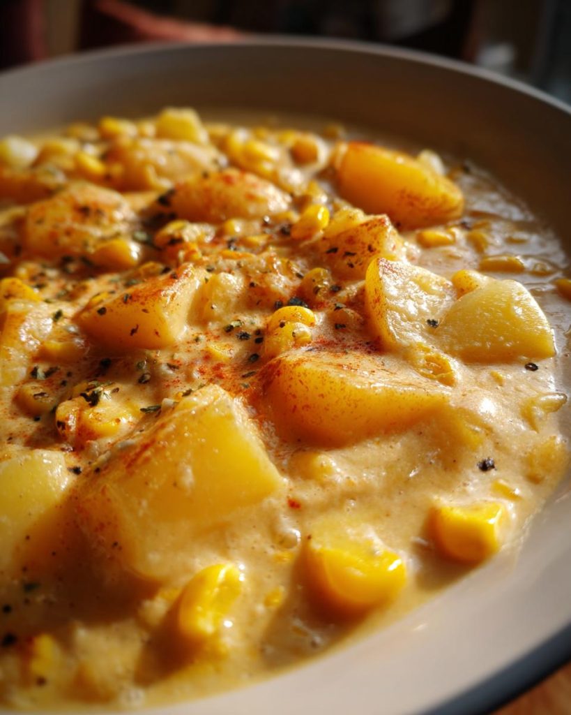 Irresistible Smoky Vegan Corn Chowder: Creamy Potatoes You'll Love!