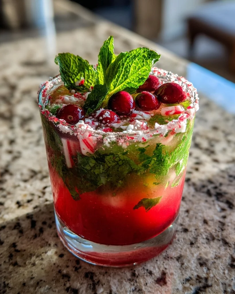 Candy Cane Christmas Punch