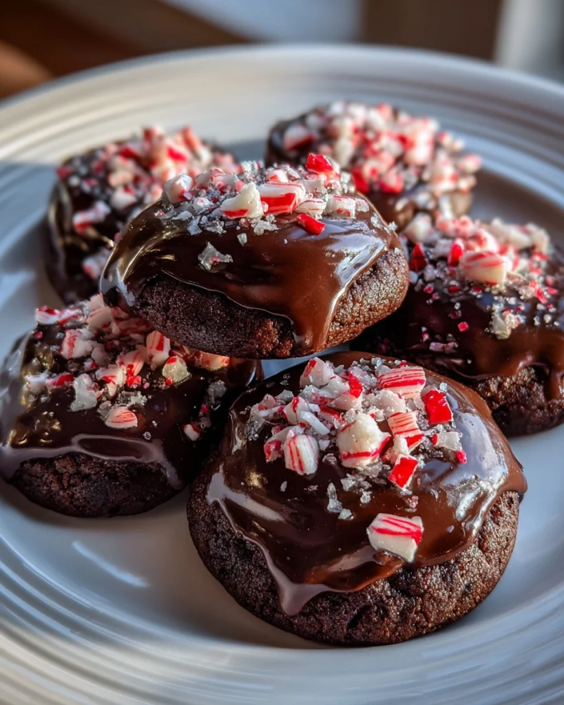 Chocolate Peppermint Cookies