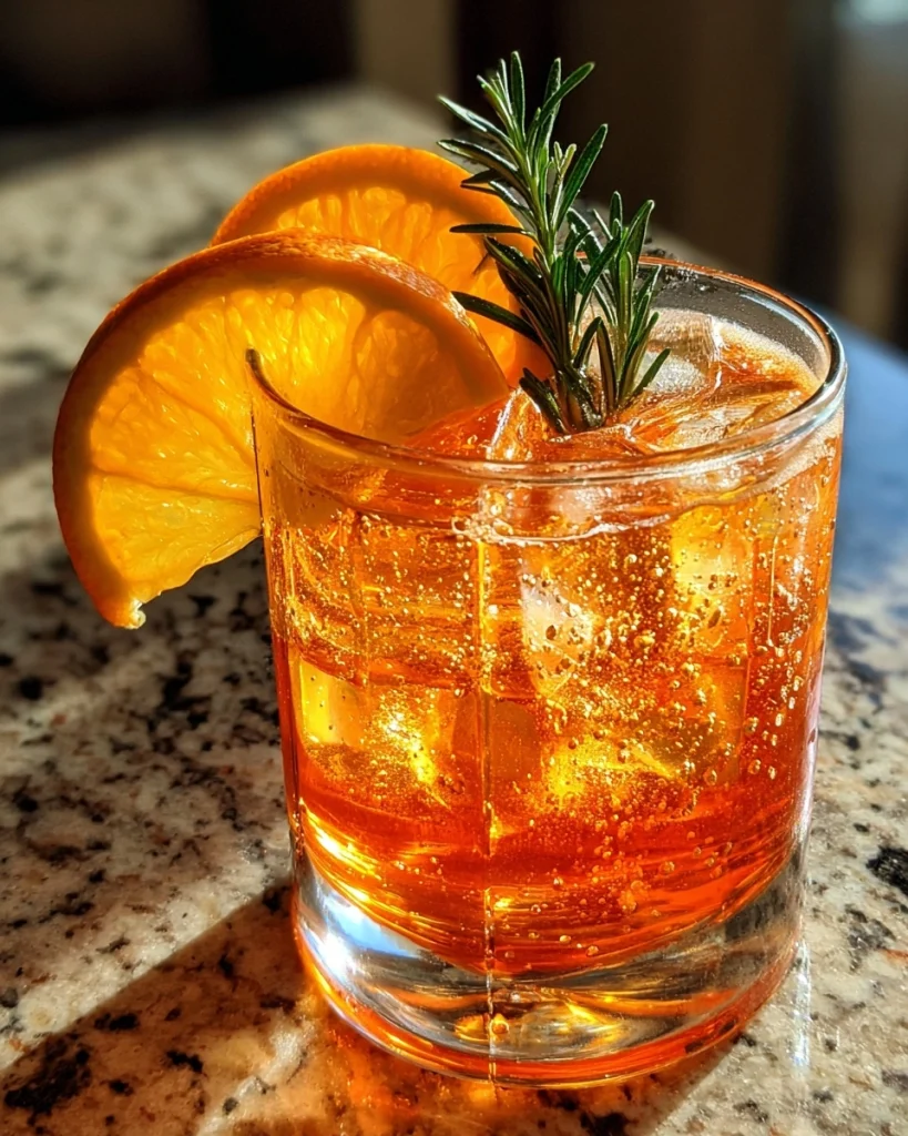 Christmas Aperol Spritz