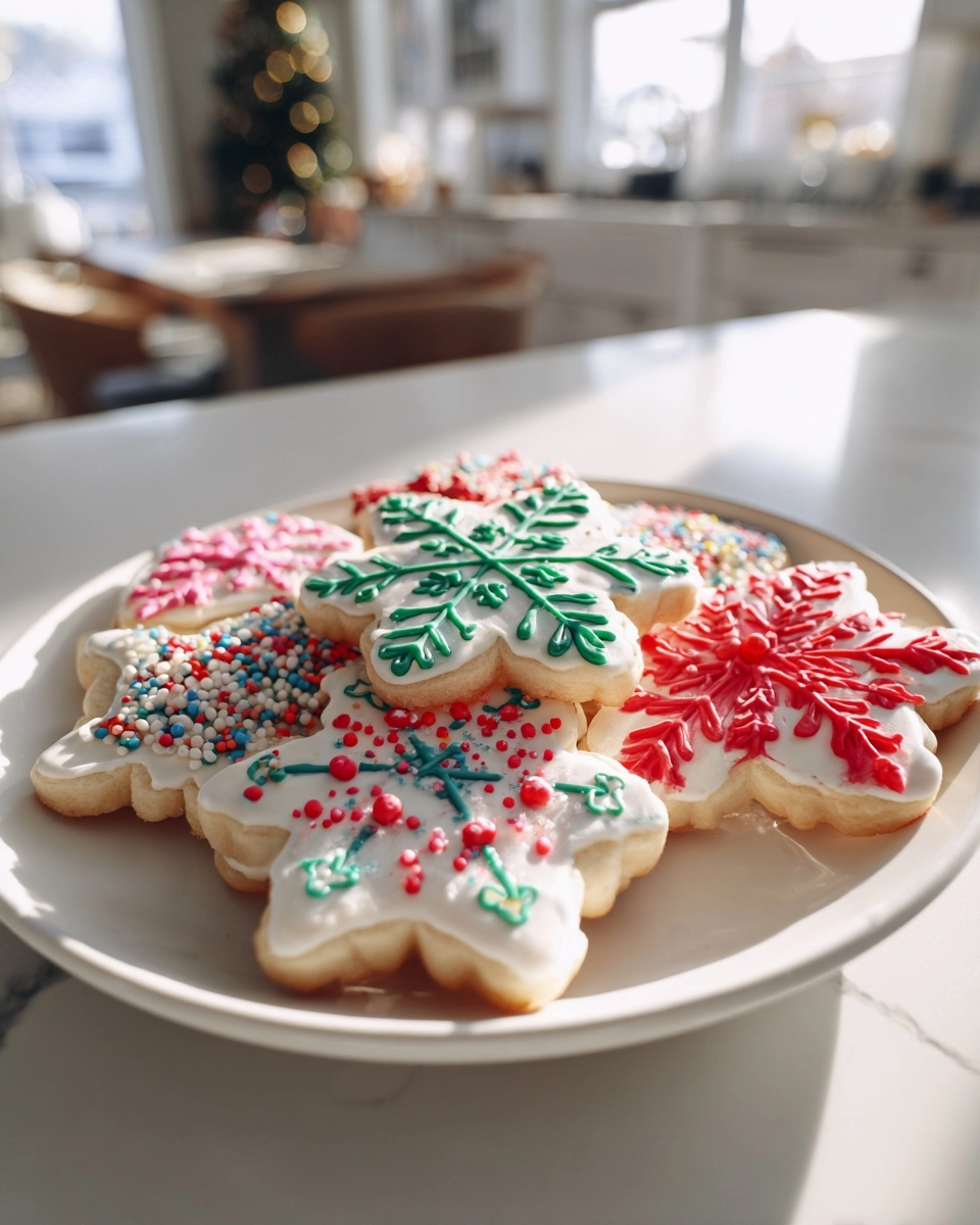 Christmas Sugar Cookies with Royal Icing