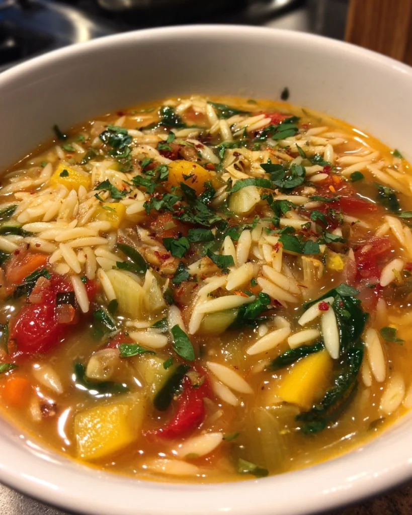 Dump-and-Go Crockpot Orzo Soup (Minimal Effort, Big Comfort)