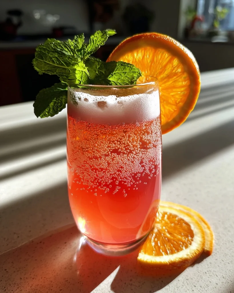 Festive Pink Gin Spritz