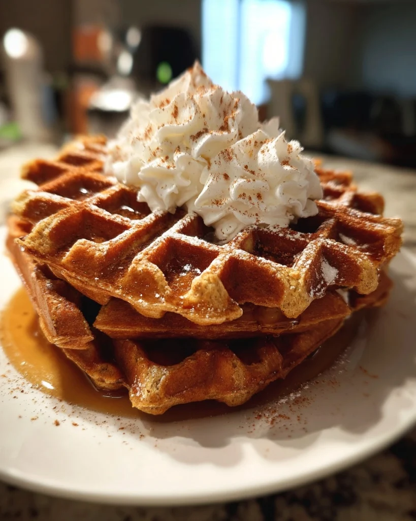 Gingerbread Waffles