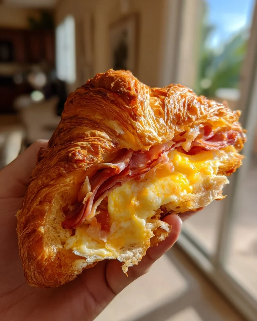 Ham and Cheese Croissant