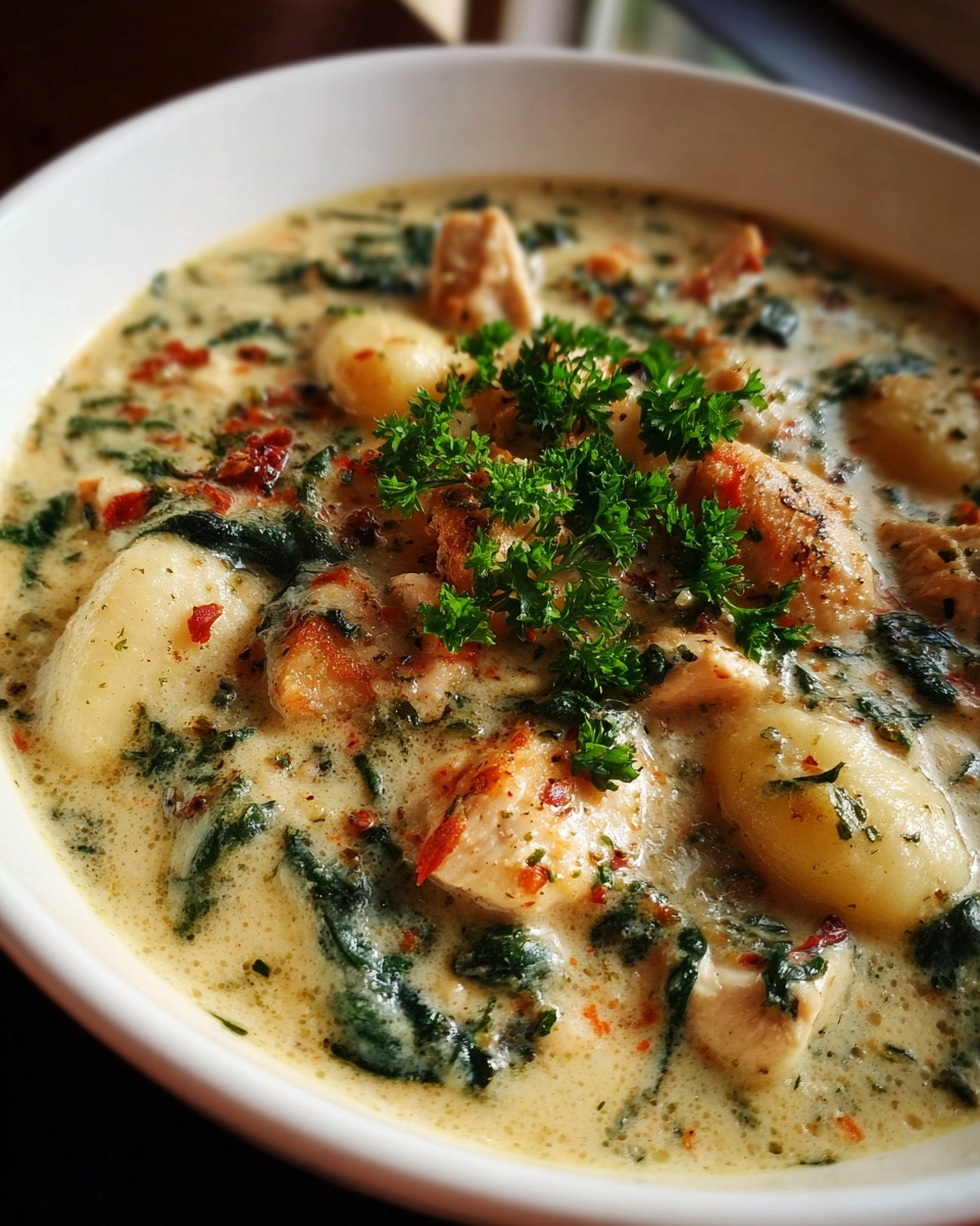 Olive Garden–Style Chicken Gnocchi Soup at Home (So Creamy!)