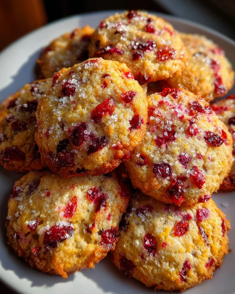 Orange Cranberry Cookies