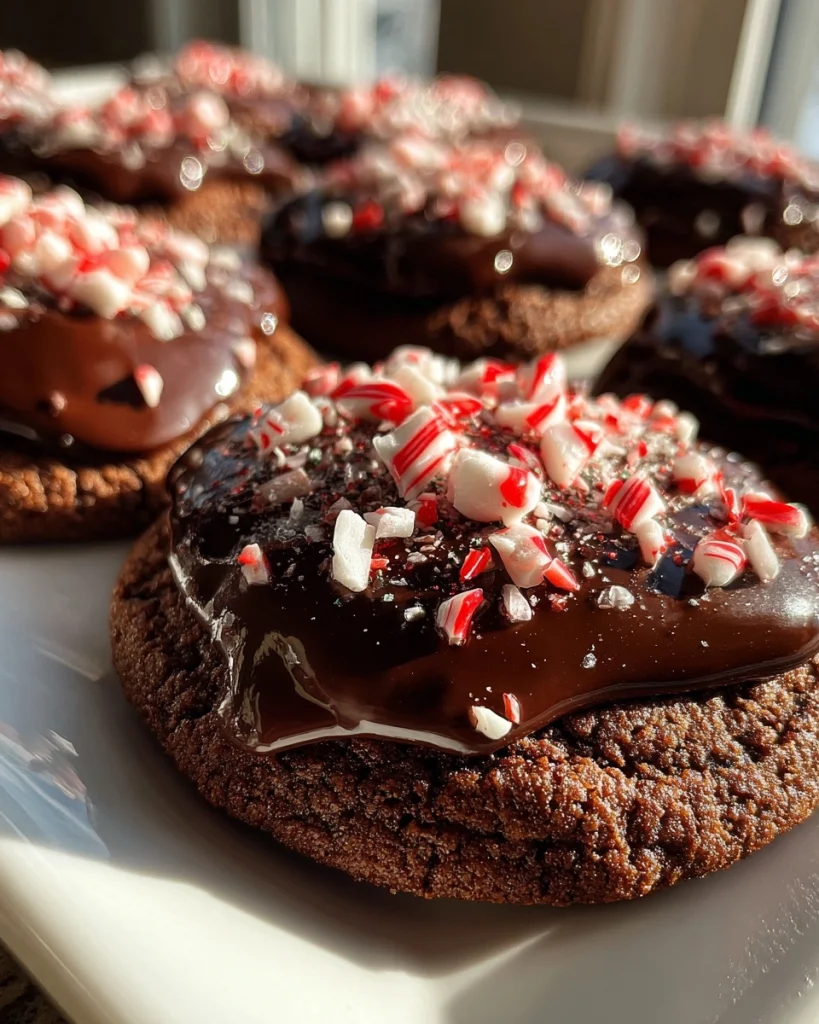 Peppermint Bark Cookies