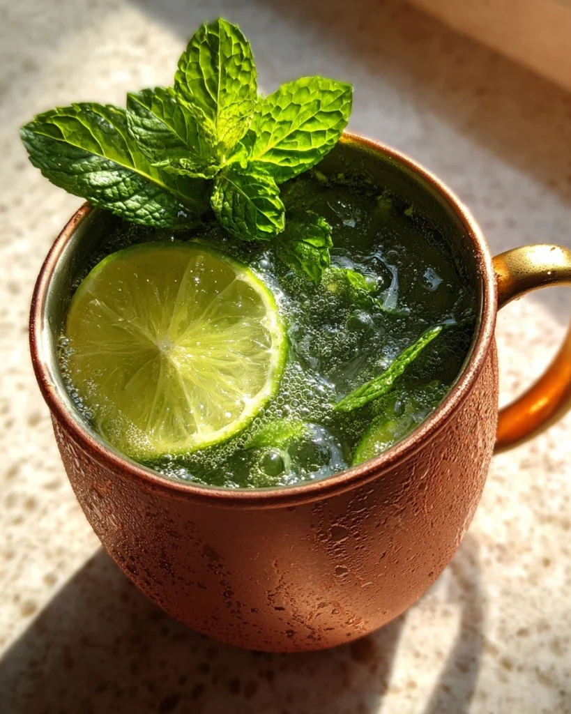 Peppermint Moscow Mule