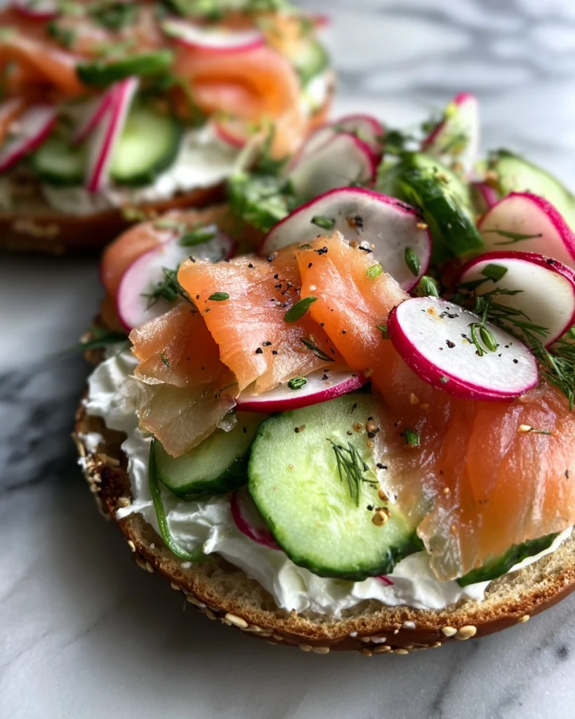Smoked Salmon Bagel