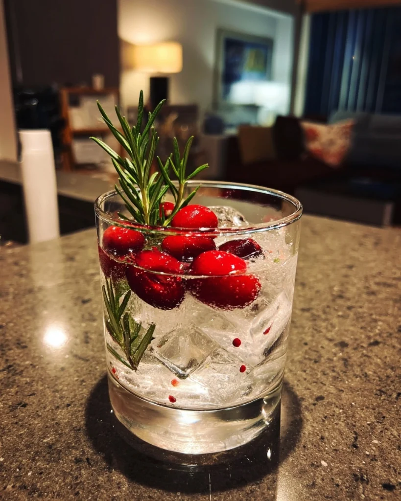 Winter Wonderland Gin and Tonic