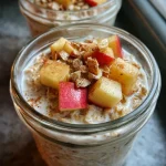 Apple Pie Overnight Oats Healthy Breakfast