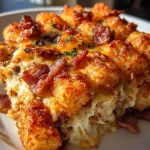 Bacon Cheeseburger Tater Tot Casserole Easy Family Dinner