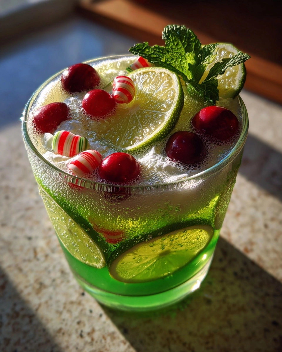 Grinch Punch Holiday Party Drink