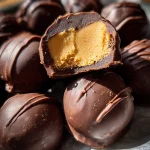 Homemade Buckeyes Peanut Butter Chocolate Candy