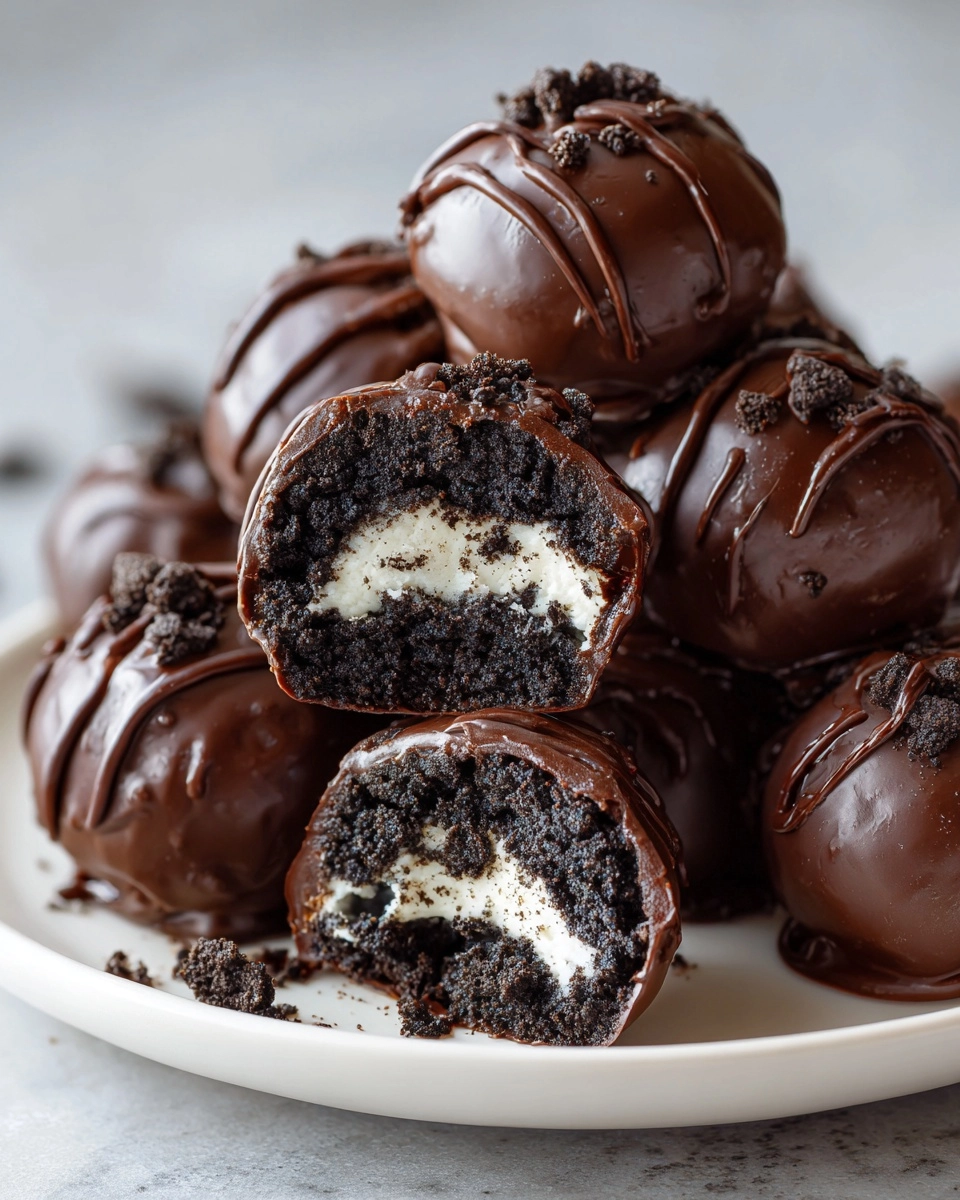 Oreo Balls No Bake Dessert
