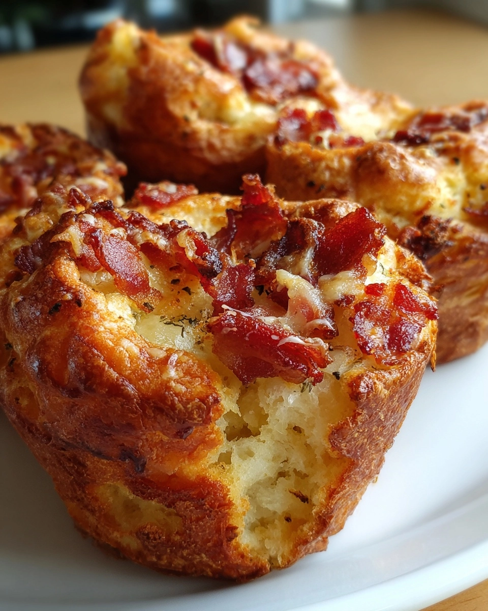 Pancetta Parmesan Popovers Savory Breakfast