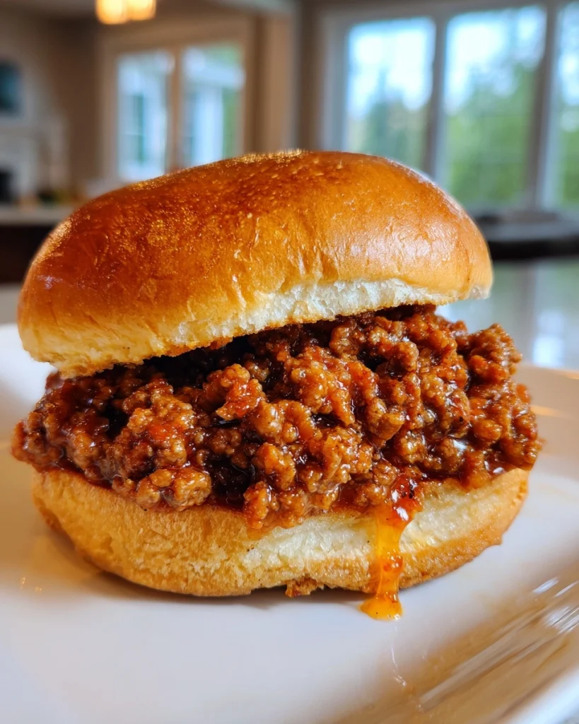 Sloppy Joes Classic Easy Family Dinner