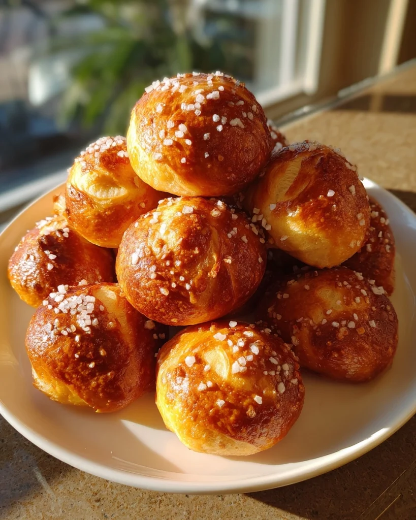 Sourdough Pretzel Bites Easy Snack Recipe