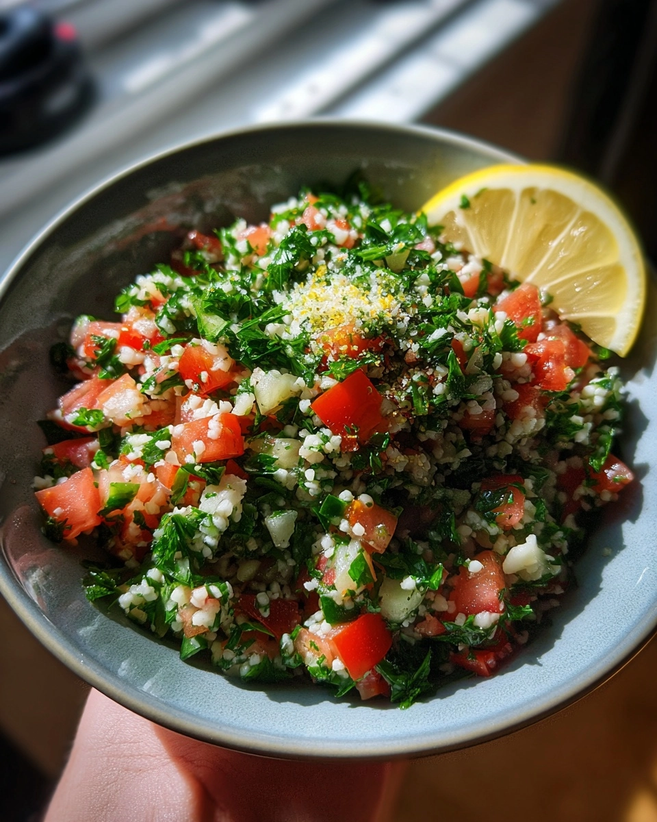 Tabouli Salad Fresh Mediterranean Side