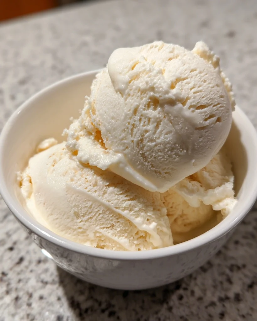 Vegan Vanilla Ice Cream Nut Free Dessert