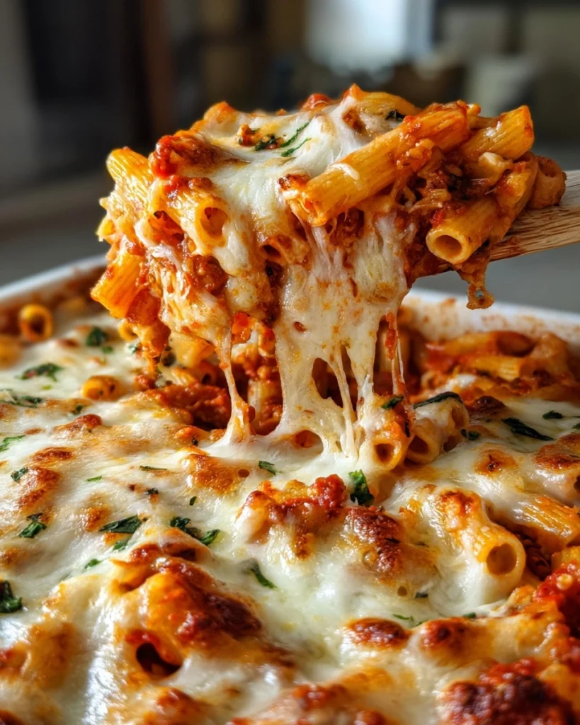 Vegetarian Baked Ziti Easy Meatless Dinner