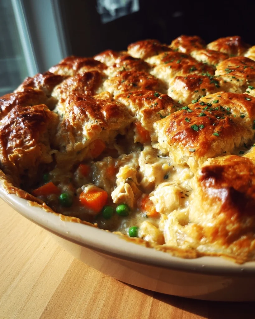Chicken Pot Pie Casserole (Easy Comfort Food!)