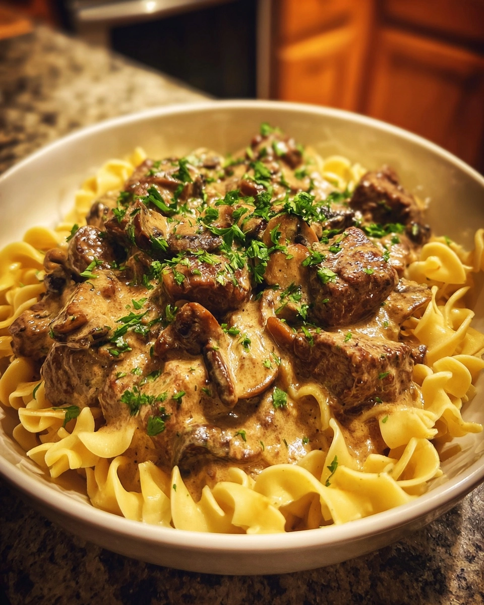 Creamy Beef Stroganoff (Easy Weeknight Classic!)