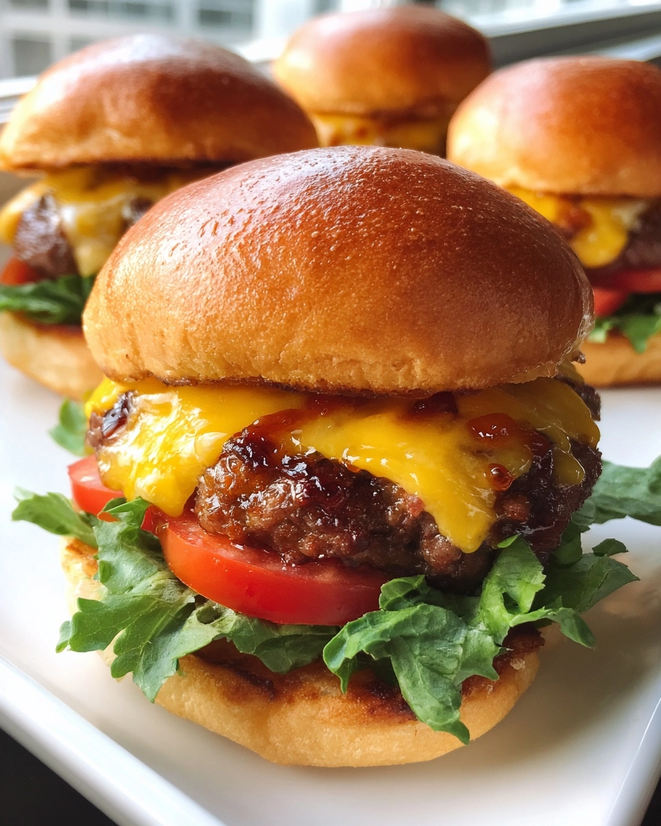 Smash Burger Sliders (Game Day Favorite!)