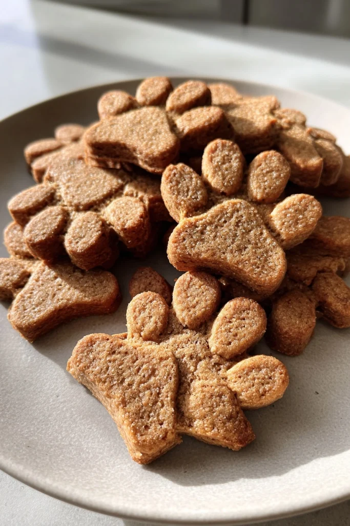 Easy Baked Dog Biscuits from Scratch