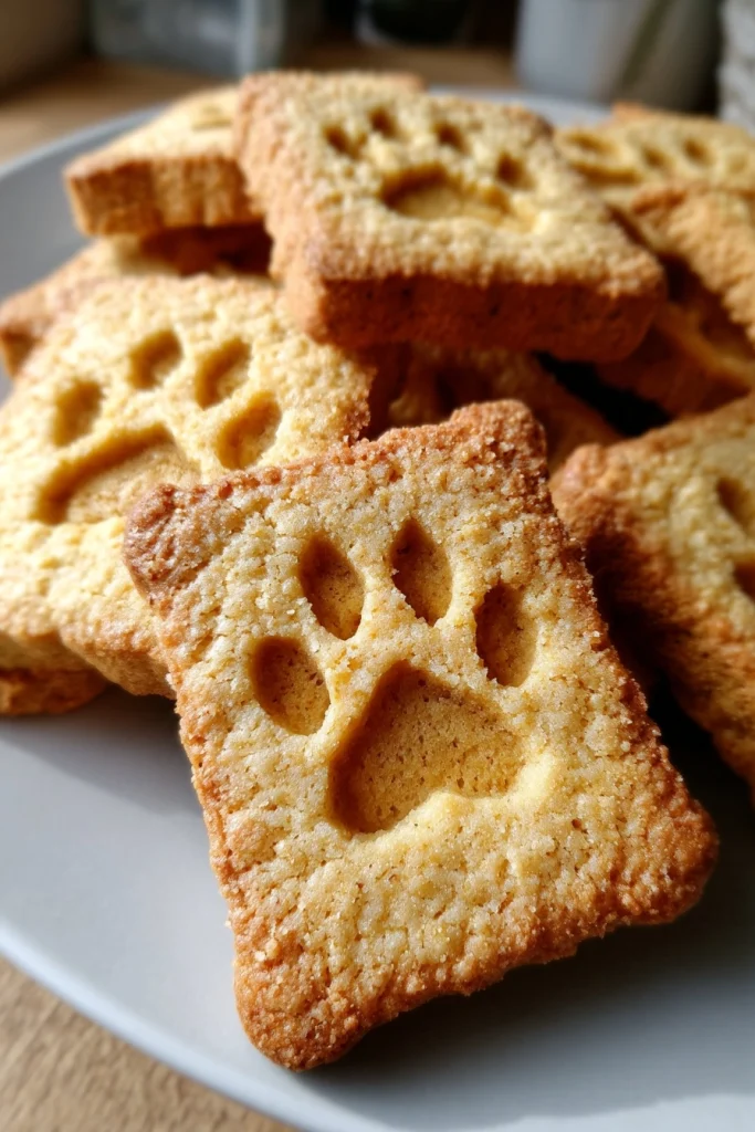 Easy Crunchy Sourdough Dog Biscuits