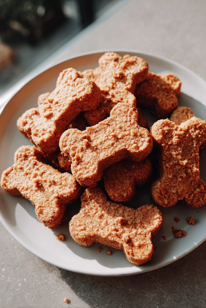 Easy Peanut Butter Sourdough Dog Treats