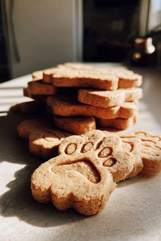 Homemade Dog Biscuits Using Sourdough Discard