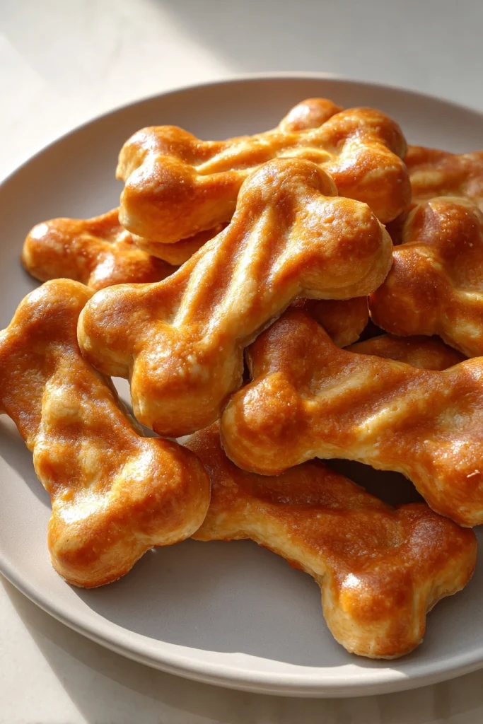 Homemade Peanut Butter Dog Treats with Sourdough