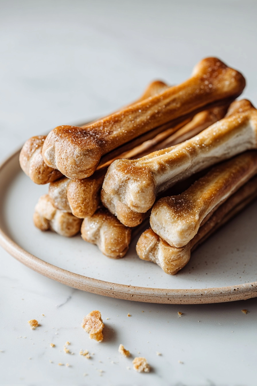 Quick & Easy Sourdough Dog Bones