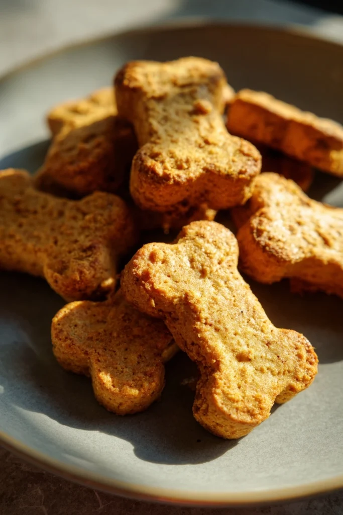 Sourdough Discard Peanut Butter Dog Biscuits