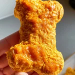2 Ingredient Pumpkin Dog Treats