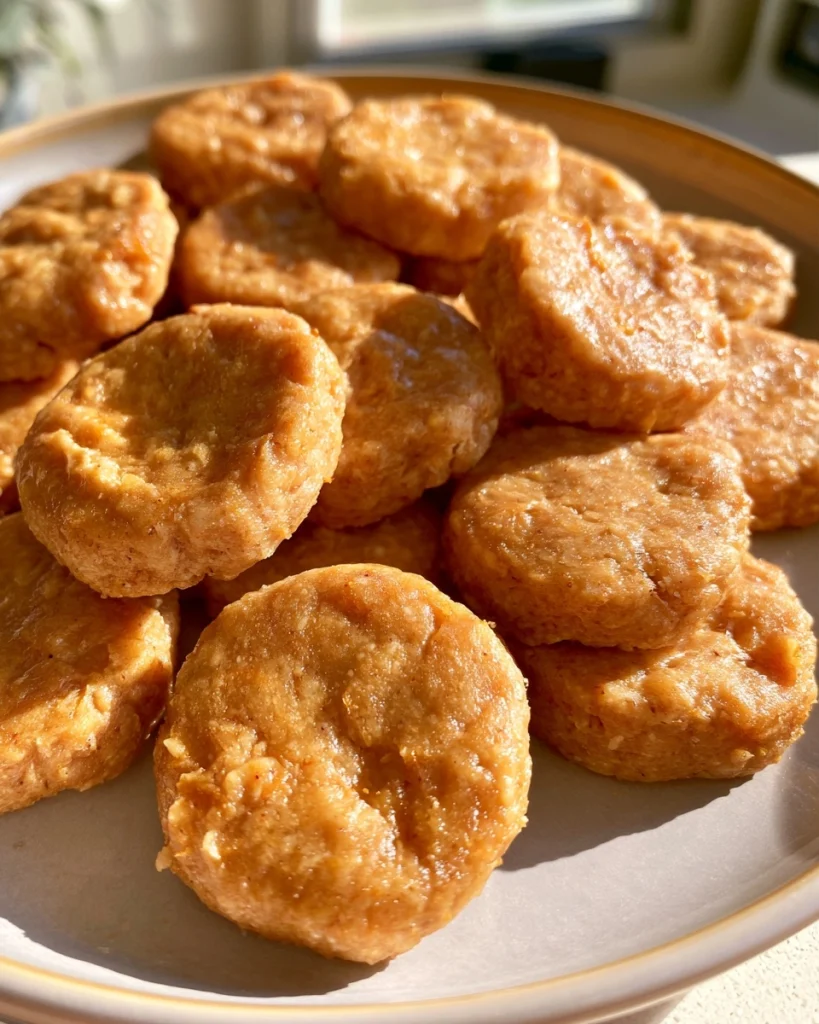 3 Ingredient Banana Peanut Butter Dog Treats