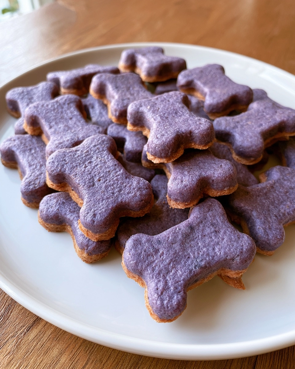 3 Ingredient Blueberry Dog Treats