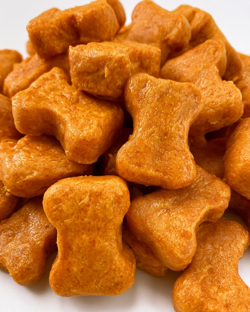 3 Ingredient Frozen Pumpkin Peanut Butter Dog Treats