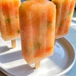 Apple Carrot Frozen Dog Pops