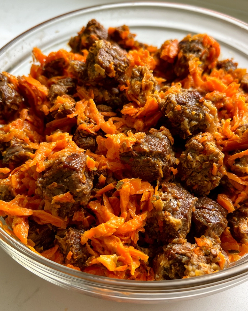 Beef Carrot Dog Food Topper