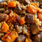 Beef Pumpkin Rice Dog Bowl