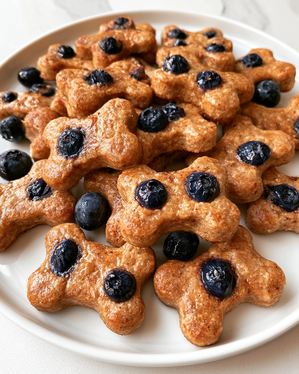 Blueberry Banana Dog Treats