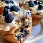 Blueberry Banana Pupcakes